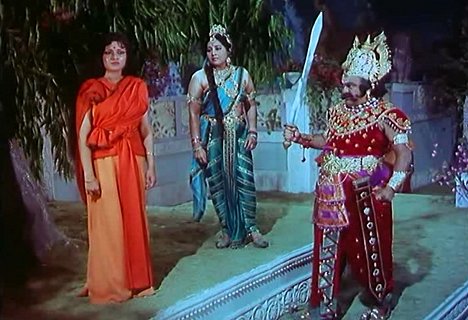 Moushumi Chatterjee, Prem Nath - Hail Lord Hanuman - Photos