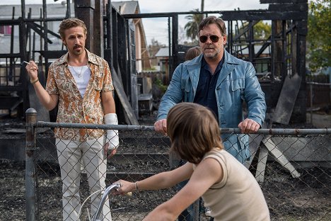 Ryan Gosling, Russell Crowe - Rendes fickók - Filmfotók