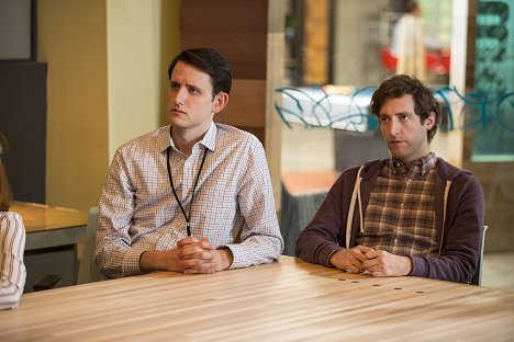 Zach Woods, Thomas Middleditch - Silicon Valley - Two in the Box - Van film