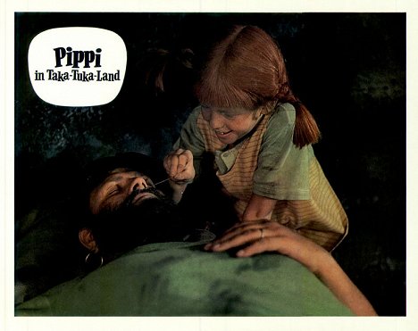 Beppe Wolgers, Inger Nilsson - Pippi in the South Seas - Lobby Cards