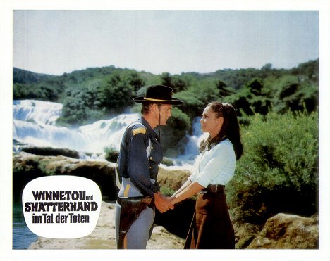 Fred Vincent, Karin Dor - Winnetou und Shatterhand im Tal der Toten - Lobbykarten