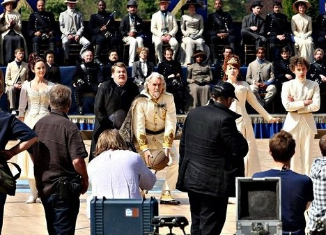 Emily Blunt, James Corden, Billy Connolly, Catherine Tate - Les Voyages de Gulliver - Tournage