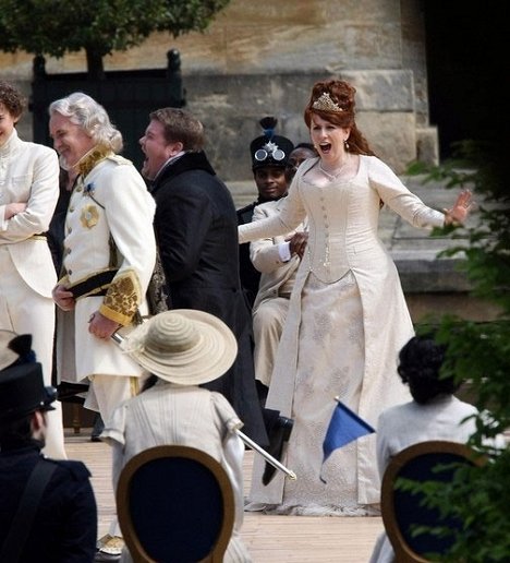 Billy Connolly, Catherine Tate - Les Voyages de Gulliver - Tournage