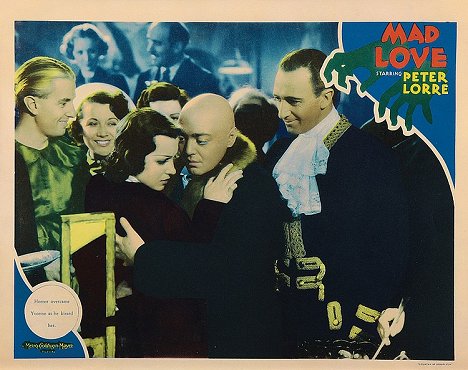 Frances Drake, Peter Lorre - Mad Love - Lobby Cards