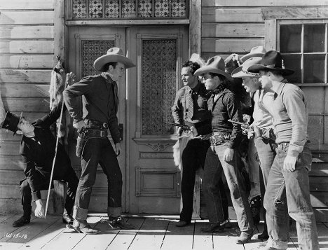 Nelson McDowell, John Wayne, Yakima Canutt - The Dawn Rider - Z filmu