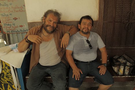 Joaquín Cosio, Silverio Palacios - Guatdefoc - Dreharbeiten