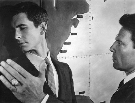 Anthony Perkins, Raf Vallone - Phaedra - Filmfotos