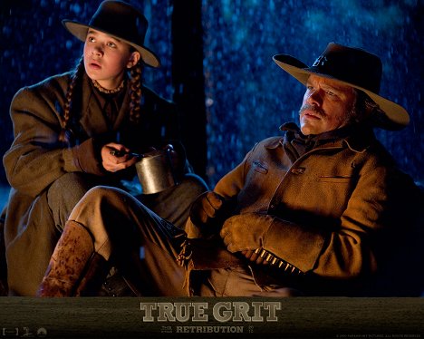 Hailee Steinfeld, Matt Damon - True Grit - Lobbykaarten