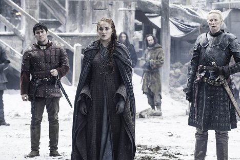 Daniel Portman, Sophie Turner, Gwendoline Christie - Game of Thrones - Book of the Stranger - Kuvat elokuvasta