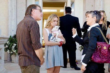 Raja Gosnell, Piper Perabo, Jamie Lee Curtis - Le Chihuahua de Beverly Hills - Tournage