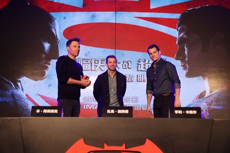 Ben Affleck, Zack Snyder, Henry Cavill - Batman v Superman: Dawn of Justice - Tapahtumista