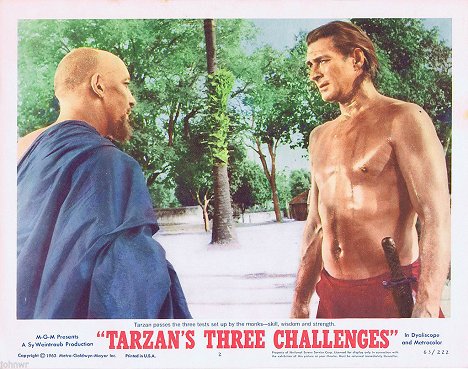 Jock Mahoney - Tarzan's Three Challenges - Fotocromos