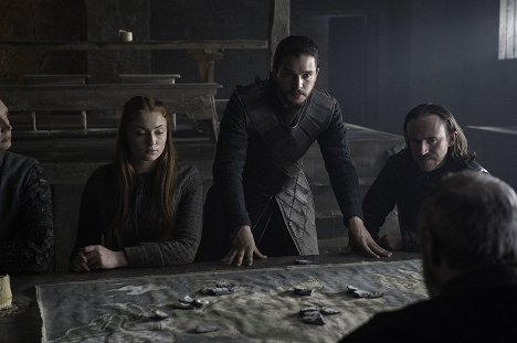 Sophie Turner, Kit Harington, Ben Crompton - Game Of Thrones - Das Tor - Filmfotos