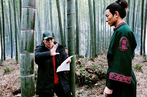 Yimou Zhang, Andy Lau - House of Flying Daggers - Dreharbeiten