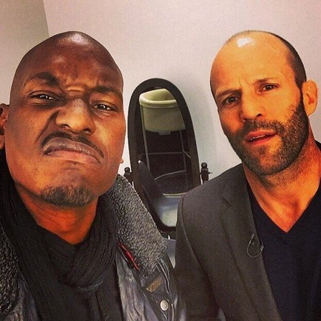 Tyrese Gibson, Jason Statham - The Fate of the Furious - Making of