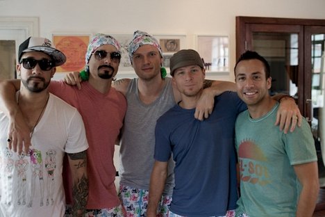 A.J. McLean, Kevin Scott Richardson, Nick Carter, Brian Littrell, Howie Dorough - Backstreet Boys: Show 'Em What You're Made Of - Photos