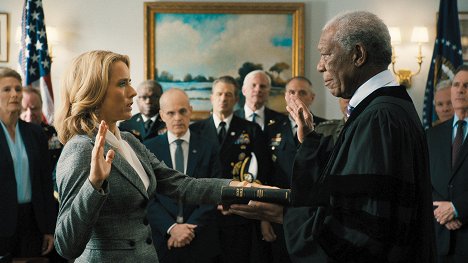Téa Leoni, Morgan Freeman - Madam Secretary - Filmfotos