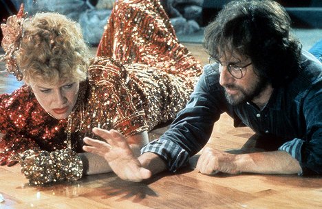 Kate Capshaw, Steven Spielberg - Indiana Jones and the Temple of Doom - Making of