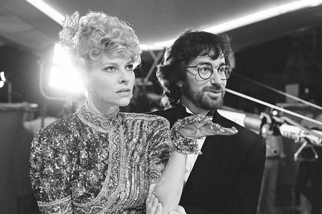 Kate Capshaw, Steven Spielberg - Indiana Jones and the Temple of Doom - Making of