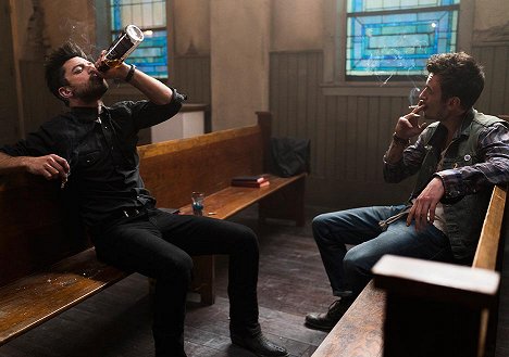 Dominic Cooper, Joe Gilgun - Preacher - Erkenne - Filmfotos