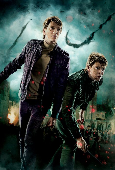 Oliver Phelps, James Phelps - Harry Potter et les reliques de la mort - 2ème partie - Promo