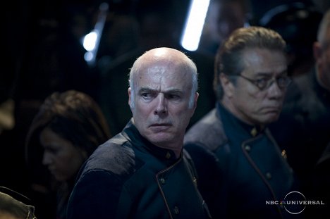 Michael Hogan, Edward James Olmos - Battlestar Galactica: Plán - Z filmu