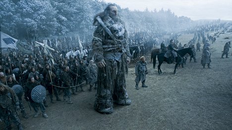 Ian Whyte, Kristofer Hivju - Game of Thrones - Battle of the Bastards - Van film
