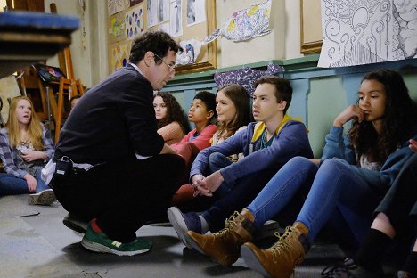 Rob Morrow, Madison Pettis, Izabela Vidovic, Hayden Byerly - The Fosters - Potential Energy - Tournage