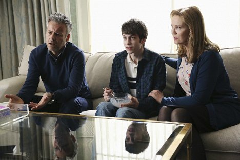 Rupert Graves, Liam James, Joan Allen - The Family - Pilot - Photos