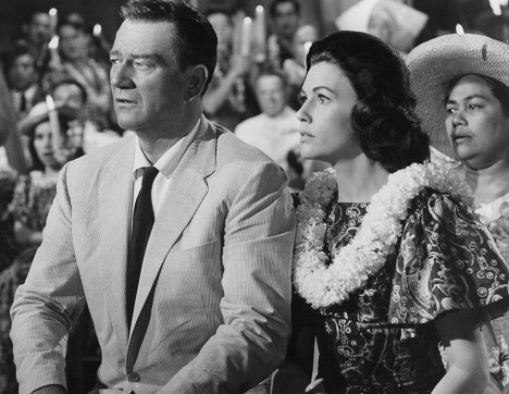 John Wayne, Elizabeth Allen - Donovanov útulok - Z filmu