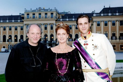 Robert Dornhelm, Francesca von Habsburg, Max von Thun - Kronprinz Rudolfs letzte Liebe - Dreharbeiten