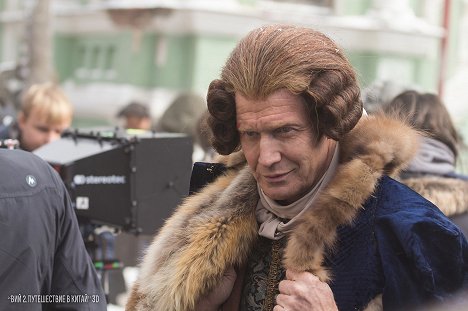 Jason Flemyng - The Mystery of the Dragon Seal - Tournage