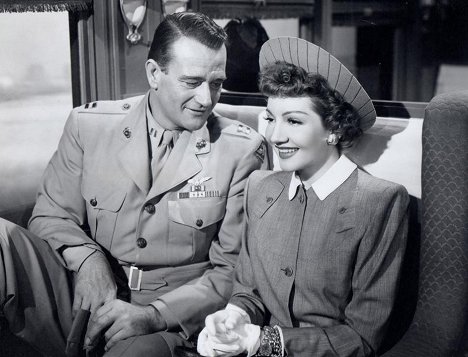 John Wayne, Claudette Colbert - Without Reservations - Film