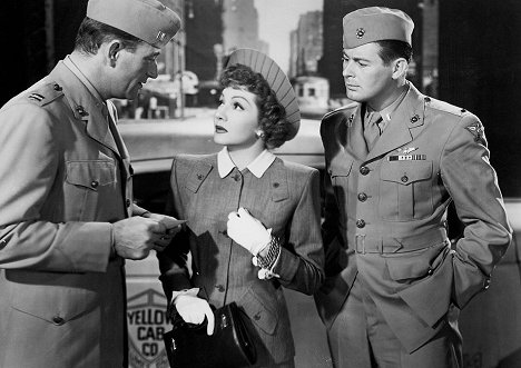 John Wayne, Claudette Colbert, Don DeFore - Without Reservations - Photos