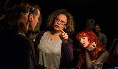 Leah Purcell, Stef Dawson - Cleverman - Van de set