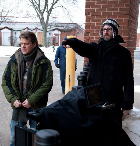 Matt Damon, Steven Soderbergh - Nákaza - Z natáčení