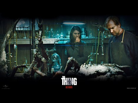 Mary Elizabeth Winstead, Ulrich Thomsen - The Thing - Mainoskuvat