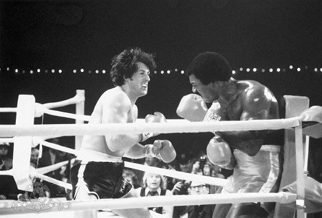 Sylvester Stallone, Carl Weathers - Rocky II - Photos