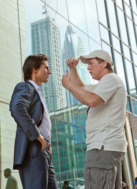 Tom Cruise, Brad Bird - Mission: Impossible - Ghost Protocol - Van de set