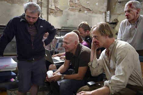 Petr Nikolaev, Karel Roden, Mariusz Osmelak - Das Massaker von Lidice - Dreharbeiten