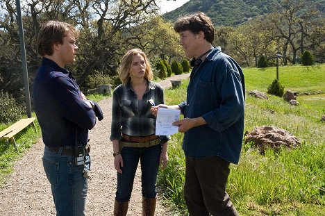 Matt Damon, Scarlett Johansson, Cameron Crowe - Wir kaufen einen Zoo - Dreharbeiten