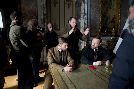 Paul Anderson, Guy Ritchie, Jared Harris - Sherlock Holmes: Hra stínů - Z natáčení