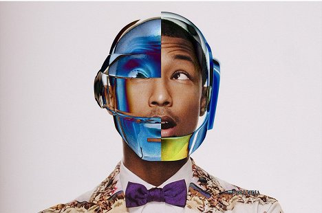 Pharrell Williams - Pharrell Williams feat. Daft Punk - Gust of Wind - Werbefoto