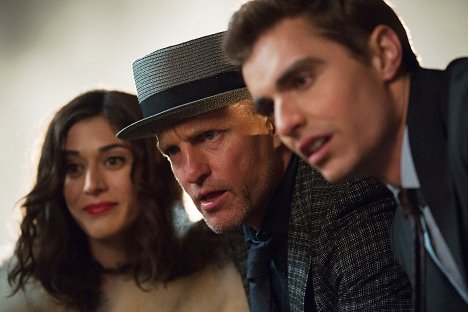 Lizzy Caplan, Woody Harrelson, Dave Franco - Now You See Me 2 - Photos