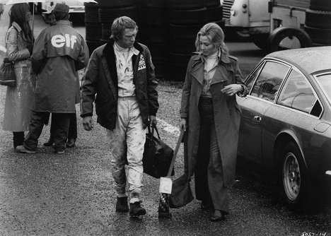 Steve McQueen, Elga Andersen - Le Mans - Van film