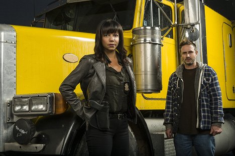 Gloria Reuben, David Arquette - Happy Face Killer - Werbefoto