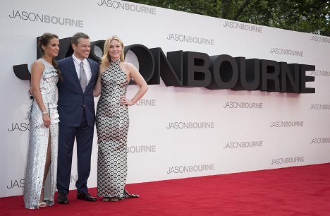 Alicia Vikander, Matt Damon, Julia Stiles - Jason Bourne - Veranstaltungen