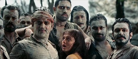 Ravi Kishan, Abhishek Bachchan, Aishwarya Rai Bachchan - Raavan - Film