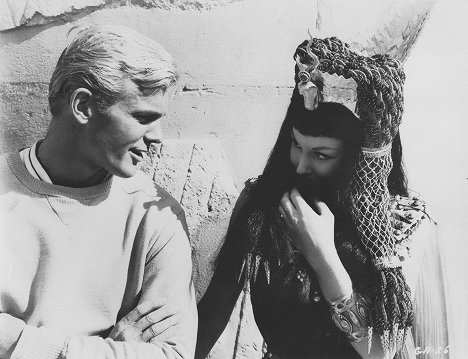 Tab Hunter, Dominique Boschero - L'arciere delle mille e una notte - Z natáčení