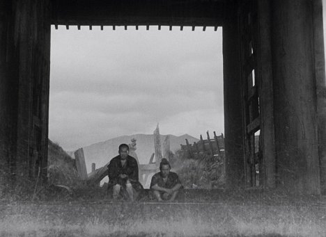 Minoru Chiaki, Takashi Shimura - Rashomon - demonernas port - Kuvat elokuvasta